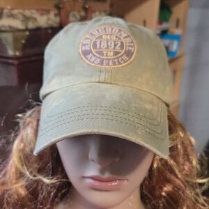 Vintage Abercrombie & Fitch Olive Green Cap From The 90's